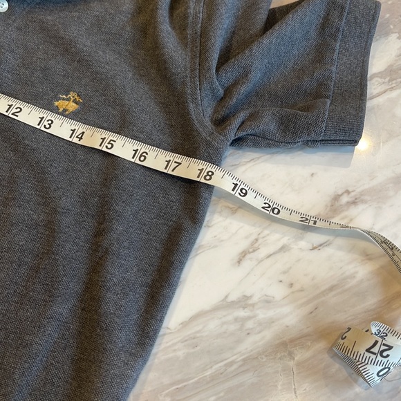 Brooks Brothers Grey Slim Fit Performance Polo Shirt - Picture 6 of 8